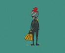 アイコンやロゴ、似顔絵等デジタルイラスト作成します 普段SNSでご依頼頂いているテイストで作成しています！ イメージ7