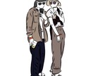 あなたのお気に入りの写真を素敵なイラストにします 友達の恋人の誕生日にスマートなプレゼントなんていかがですか？ イメージ3