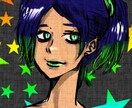 SNSなどアイコンイラスト描きます ibis paintを使用したイラストを作成します。 イメージ1