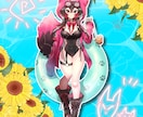 TRPG、IRIAM等の立ち絵描きます 修正無制限！貴方だけの可愛い＆かっこいい立ち絵描きます イメージ1