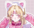 可愛い・かっこいいキャライラスト制作致します SNS用アイコン、サムネ、一枚絵など用途様々 イメージ2