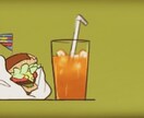 食べ物が好きな方必見になります 食べ物のイメージをイラストにしよう！ イメージ2