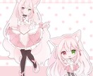 Vtuber / 配信 / 歌ってみた描きます ◆SNS・配信・動画サムネ用イラスト（ポップな背景付き） イメージ8
