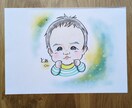 程よくデフォルメされた似顔絵描きます 人物の似顔絵、愛犬も対応可！！お手頃価格で似顔絵どうですか イメージ2