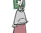 シンプル可愛いイラスト制作します カットイラストや似顔絵などシンプル可愛いイラストです イメージ2