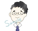 似顔絵アイコン描きます SNSなどにどうぞ♪優しいテイスト イメージ2