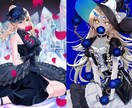 キラキラで最高に綺麗なキャラクターイラスト描きます 商用利用OK！印象に残る高クオリティイラスト制作します イメージ5