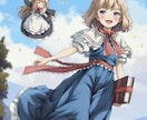 ご希望に沿ったイラストお描きします 一枚絵、動画用、ゲーム用スチル、立ち絵など イメージ1