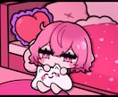 ポップなミニキャライラスト描きます 商用利用可！グッズ/配信用/SNS用などに！ イメージ6