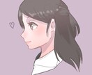 あなたの横顔描きます アイコンや名刺などにお使いください！ イメージ2