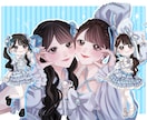 ペアイラストお描きいたします お求めやすい価格＆高クオリティでの納品をお約束いたします☺︎ イメージ2