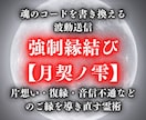 強制縁結び｜魂のコードを書き換える波動を送信します 【月契ノ雫】片想い・復縁・音信不通などのご縁を導き直す霊術 イメージ1