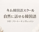 純韓国人講師が会話＆発音を徹底指導します 「勉強しているのに、韓国語がなかなかスムーズに話せない方へ」 イメージ2