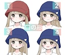 キュートなスモック風お衣装量産イラスト描きます 色を変えてワンポイントをお好きなモチーフにカスタムできます イメージ4