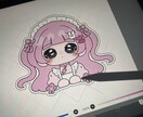 SNS用のアイコンを描きます ゆるゆるミニキャラ作成致します イメージ2