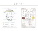 チラシ・POP・メニュー表など制作します シンプルめや女性向けなどのチラシやPOPなどを作りたい方 イメージ1