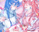 キラキラで透明感のあるアナログイラスト描きます 個人観賞やSNS、動画、挿絵等いろいろな用途に！ イメージ6