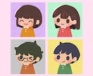 SNSで印象アップ！やさしい絵本風アイコン描きます はじめてでも安心！やさしく親しみやすいアイコン作ります！ イメージ3