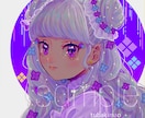 カワイイ系アイコンやイラスト描きます 女の子やかわいい男の子どうですか イメージ1