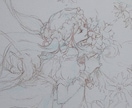 フルオーダーメイドのアナログ水彩イラスト描きます デジタルでは描けない唯一無二の美麗イラスト イメージ5