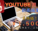 格安1500円！YouTube動画編集代行します 実績獲得の為４月末まで期間限定料金に設定中です！ イメージ1