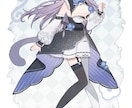 キャラクターの立ち絵を描きます キャラクターの資料やご活動用のイラストをお求めの方へ イメージ10