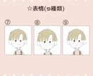 ゆる可愛いイラスト作成します アイコンやプレゼントなどに!! イメージ4