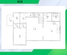 住宅・不動産の図面（間取り）を最短即日で作成します ❄️業者様歓迎❄️選べるテイスト❄️3000円で1枚作成 イメージ3