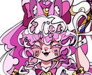 レトロアニメ風なアイコン描きます パキッとした高彩度の個性溢れるアイコンにしませんか？ イメージ7