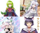 VTuberイラスト～モデリングまで全て制作します キャラデザ〜モデリングまで全部込み！ イメージ5