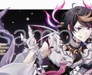 歌ってみたの動画イラスト･サムネ制作致します 歌ってみたに使用出来るイラストを制作致します。 イメージ2