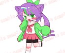 可愛いデフォルメ系のイラストを描きます SNSのアイコンや動画のサムネイルなどに✨ イメージ5