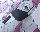 初出品価格☆SNSアイコン・夢絵etc描きます 先着5名様！透明感のある可愛いイラストいかがですか？ イメージ4