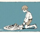 絵本のような世界観のイラストを制作します まるで物語の1ページのような1枚を イメージ3
