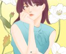 繊細で写実的なイラストを作成します 漫画やアニメのキャラクターとは違ったテイストをご希望の方！ イメージ5