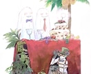 ちょっと細かくてラフなタッチのイラストを描きます タッチはラフで、ちょっと描きこみが細かい絵です イメージ2