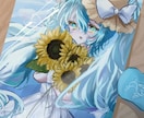 SNSアイコン製作します 商用利用可能！繊細でかわいい女の子のアイコン描きます イメージ3