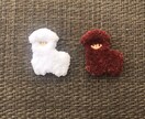 オリジナル刺繍ストラップorブローチ制作します ふわもこ素材の可愛い刺繍！イベント出展作家が制作！ イメージ4