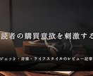レビュー記事・アフィリエイト記事を執筆します 読者の購買意欲を刺激！ガジェット・音楽等 イメージ1