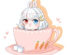 かわいいアイコンをデジタル描きます 最短2日で納品！小物追加もok イメージ8