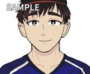 あなたのご希望の男性アイコン描きます 日常形からファンタジーまでどんなジャンルもどうぞ！ イメージ1
