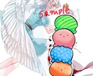 アイコンからサムネまで！映えるイラスト描きます 安価で高クオリティ目指してます、お気軽にご相談下さい！ イメージ3