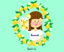 絵本のようなポップなイラストを描きます SNSやブログアイコンに♪明るく楽しい気分になるイラストです イメージ1
