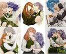 一枚絵・SNSアイコン承ります 【即日対応・翌日納品】ポートフォリオに載せてもOKな方限定！ イメージ4