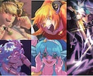 アイコン、MV、立ち絵などに！イラスト作成します キャラクターをキラキラと魅力的に描きます！ イメージ4