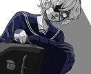 ダークで個性的なイラストを描きますます 立ち絵、アイコン、1枚絵などを制作いたします⟡.· イメージ1