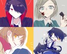 オリキャラアイコン受け付けます SNSなどで使用可能のアイコンのイラスト制作承ります。 イメージ1