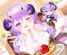 オリキャラ･VTuber様イラスト1枚絵描きます お見積もりだけでも大歓迎です！ご相談お待ちしております。 イメージ4
