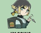 シンプルポップなキャラクターイラストを描きます 依頼者様の要望に寄り添って丁寧に制作します！ イメージ3