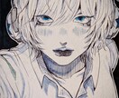 世界に一つだけの色紙イラスト描きます アナログならではのタッチや雰囲気を楽しんで頂けます*´꒳`* イメージ1